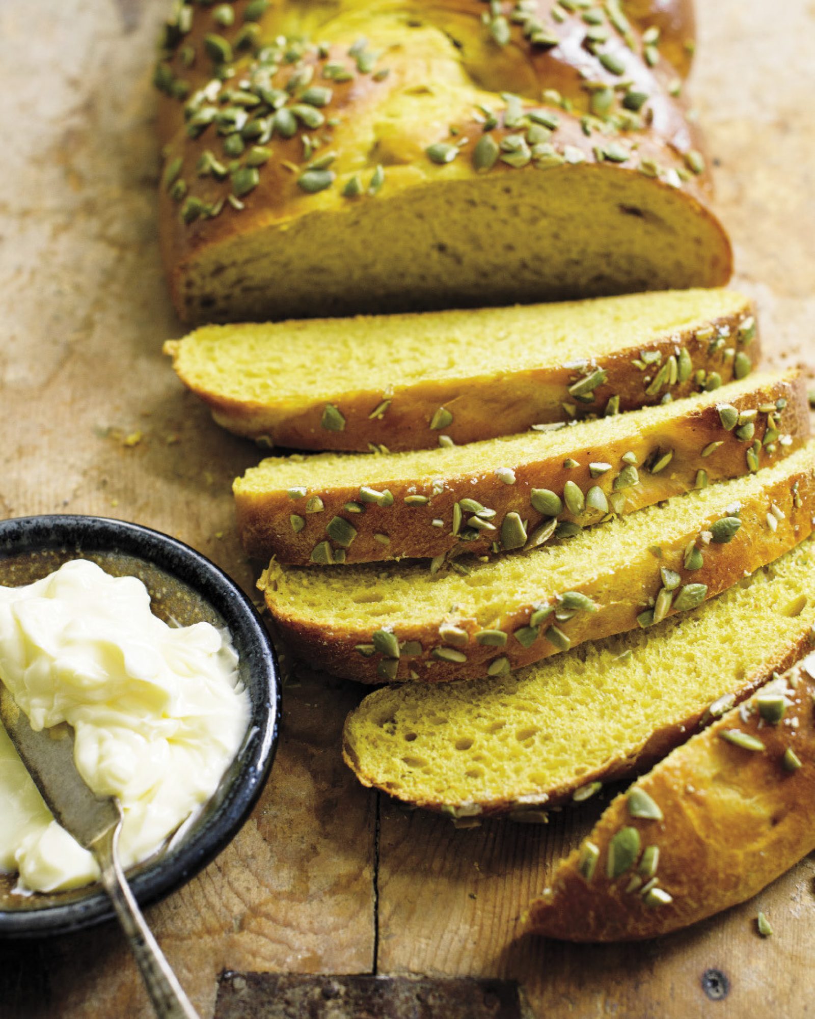 German style winter squash bread