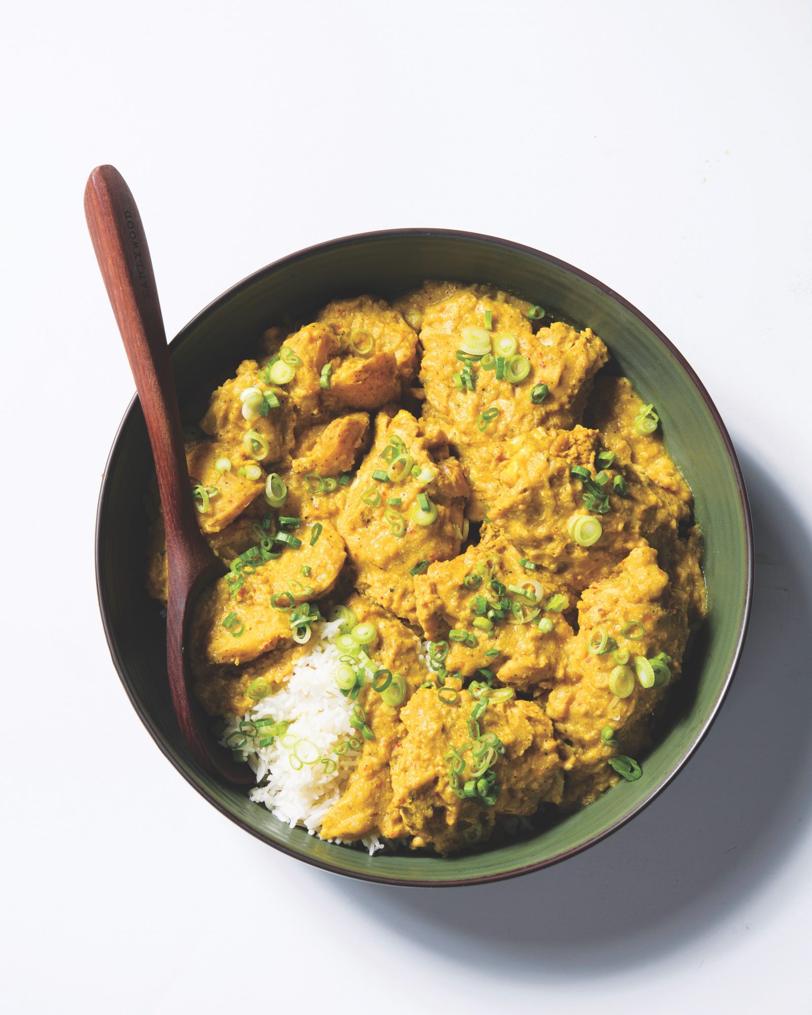 Ginger lemongrass chicken potato curry