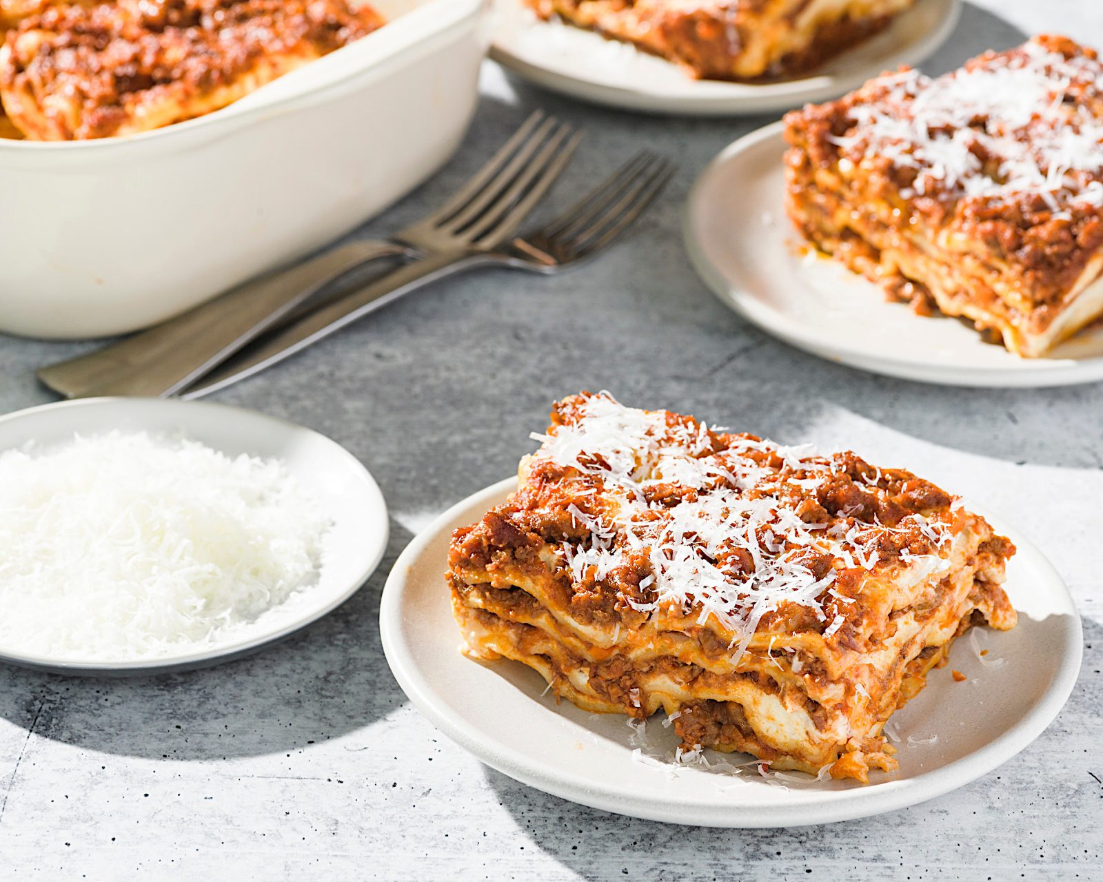 Lasagna bolognese milk street