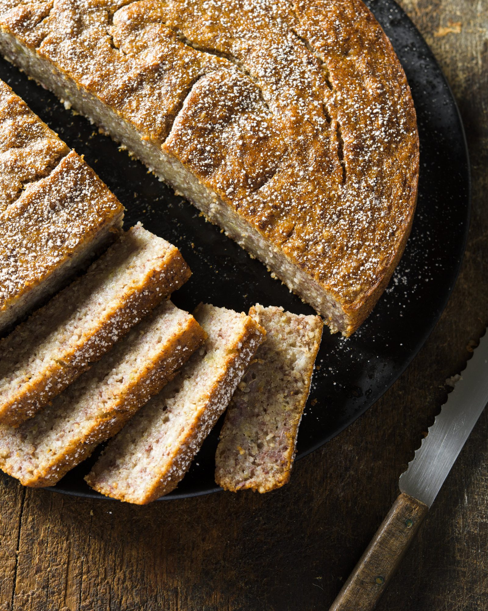 Liberian banana rice bread v