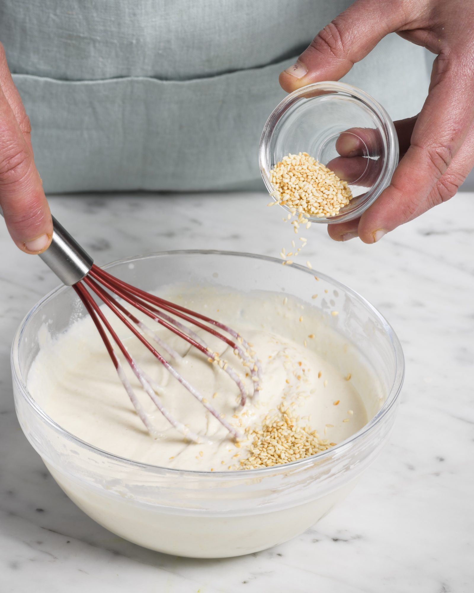 Tahini yogurt sauce