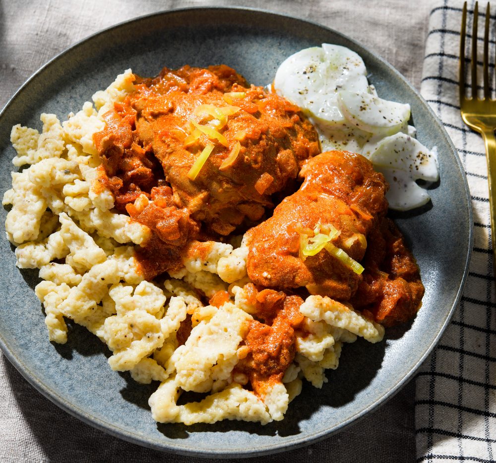 Chicken Paprikash Hungarian