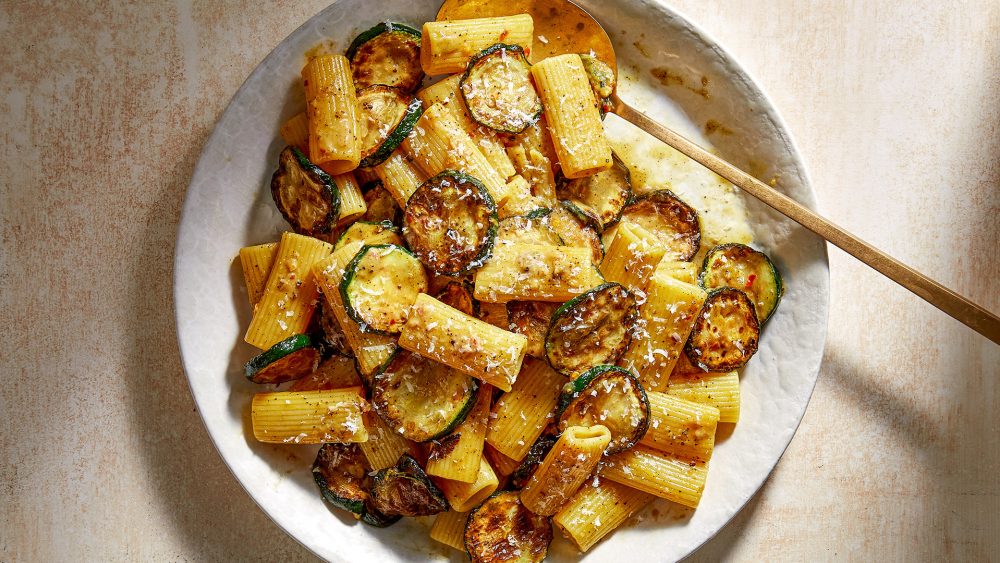 Roman Zucchini Carbonara FB