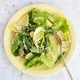 Asparagus Romaine Salad Green Goddess Dressing