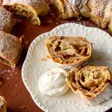 Austrian Apple Strudel Plate FB
