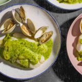 Basque Fish Clams Parsley Garlic Sauce