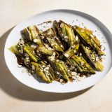 Braised Leeks Balsamic Glaze