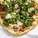 Brazilian Pizza Ricotta Zaatar Arugula