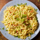 Bucatini Sweet Corn Scallions