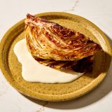 Charred Roasted Cabbage with Skordalia