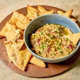 Charred Zucchini Dip Tahini Lemon