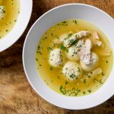 Chicken Soup Ricotta Dumplings