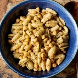 Chickpeas Pasta Herbs Anchovies