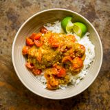 Colombian Coconut Braised Chicken Coconut Rice