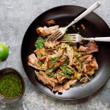 Cuban Style Pork Shoulder Mojo Sauce