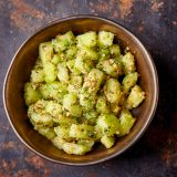 Cucumber Salad Peanuts Cumin Mustard Tarka