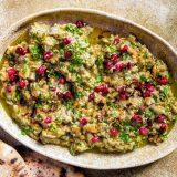 Eggplant Tahini Dip Mutabal