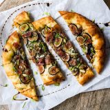Fig Blue Cheese Prosciutto Pizza