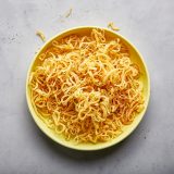 Fried Onion Strings Rosemary Salt