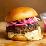 Garlic Rosemary Burger Taleggio