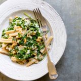 Gemelli Pasta Chevre Walnut