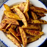 Georgian Garlic Spiced Roasted Potatoes