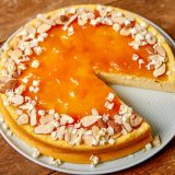 Gluten Free White Chocolate Apricot Torte FB