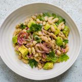 Greek Bean Salad Fasolia Piaz