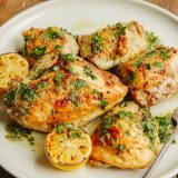 Grilled Chicken Salmoriglio