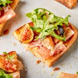 Honey Roasted Fig Prosciutto Bruschetta