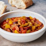 Hungarian Pepper Stew Tomatoes and Sausage Lecso Milk Street