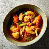 Korean Chicken Vegetable Stew Dakdoritang