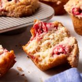 Lemon Raspberry Olive Oil Muffins