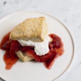 Macerated Strawberries with Lime
