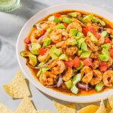 Mexican Shrimp Chili Lime Sauce Aguachile Negro