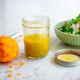 Orange Garlic Olive Vinaigrette