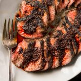 Oven Perfect Strip Steak Chimichurri