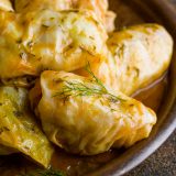 Paprika Pork Stuffed Cabbage