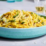 Pasta Pecorino Zucchini Basil
