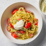 Pasta Ricotta Tomatoes Herbs