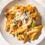 Penne Eggplant Tomatoes Ricotta Salata