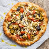 Pizza Roasted Eggplant Zaatar Feta