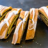 Poppy Seed Bread Sliced