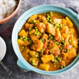Potato Green Pea Curry