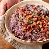 Radicchio Red Wine Risotto Pancetta