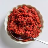 Red Beet Walnut Pesto