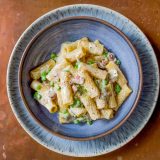 Rigatoni Carbonara Ricotta