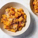 Rigatoni Cherry Tomatoes Anchovies