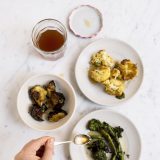 Roasted Broccoli Rabe with Fennel and Chili Flakes