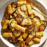 Roman Zucchini Carbonara FB